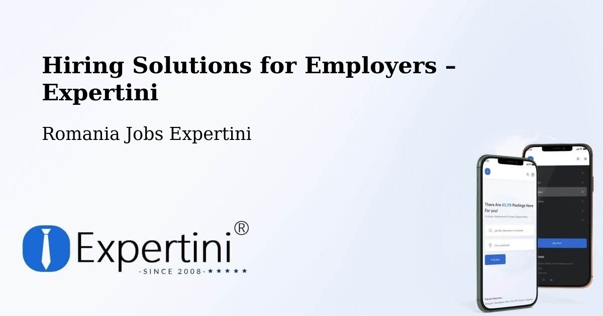 Hiring Solutions for Employers in Cizer - Cizer, Romania Jobs Expertini